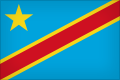 Bandera de República Democrática del Congo