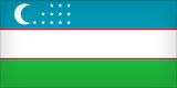 Bandera de Uzbekistán